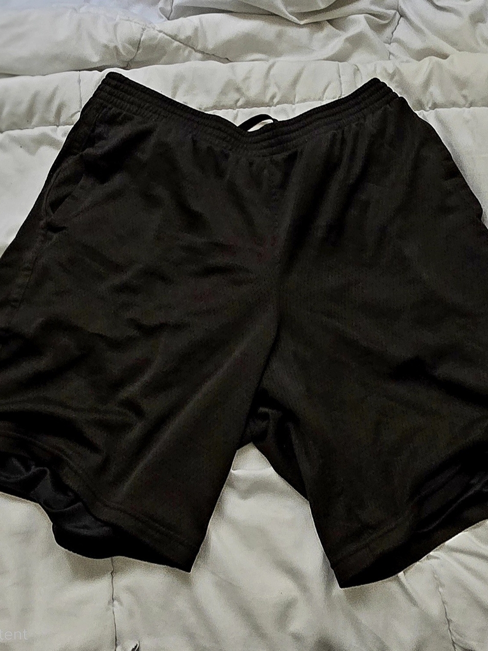 Champion's Men's Black Athletic Shorts - Comfortable Everyday Performance (XL)